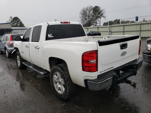 3GCEC13J37G500456 - 2007 CHEVROLET SILVERADO C1500 CREW CAB WHITE photo 2