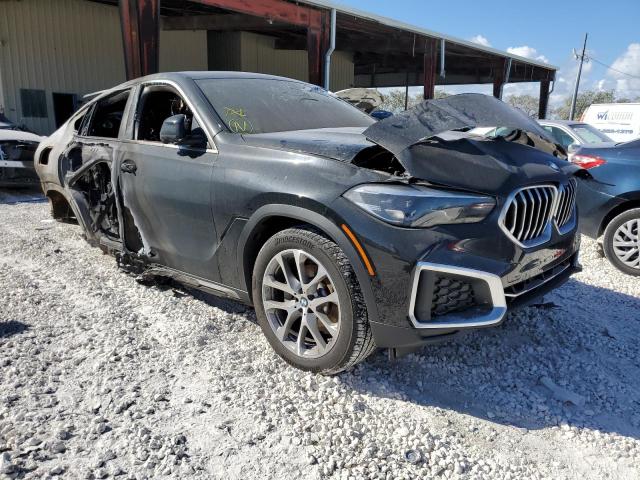 5UXCY6C04P9P57007 - 2023 BMW X6 XDRIVE40I BLACK photo 4