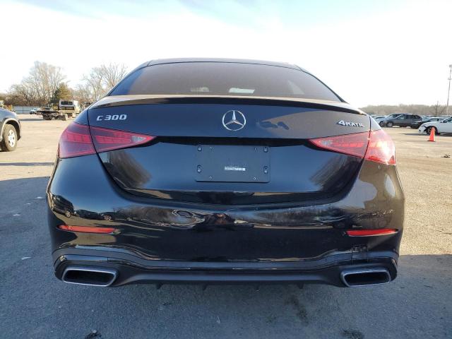 W1KAF4HB2PR087492 - 2023 MERCEDES-BENZ C 300 4MATIC BLACK photo 6