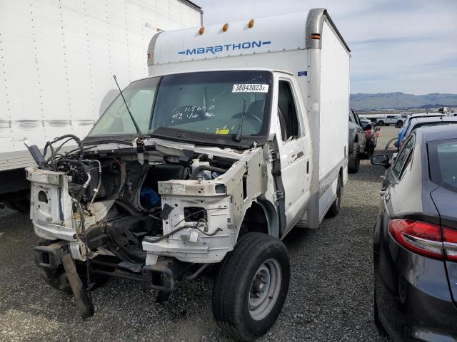 1FDSE35L16DA35982 - 2006 FORD ECONOLINE E350 SUPER DUTY CUTAWAY VAN WHITE photo 1