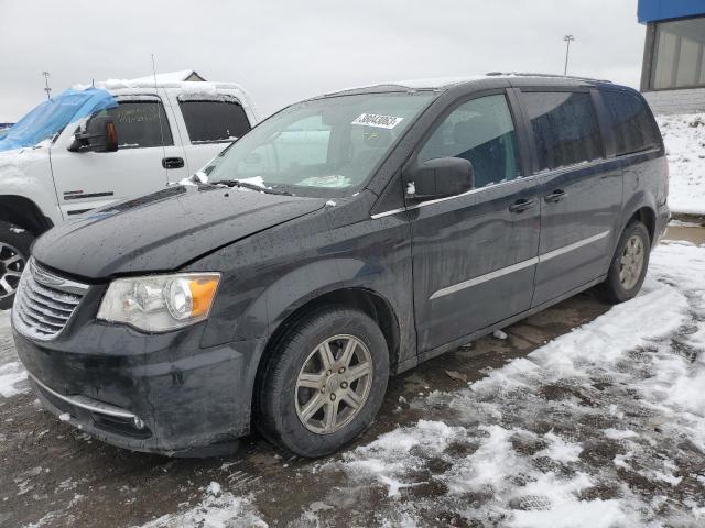 2C4RC1BG9CR320801 - 2012 CHRYSLER TOWN & COU TOURING 黑色 照片 1