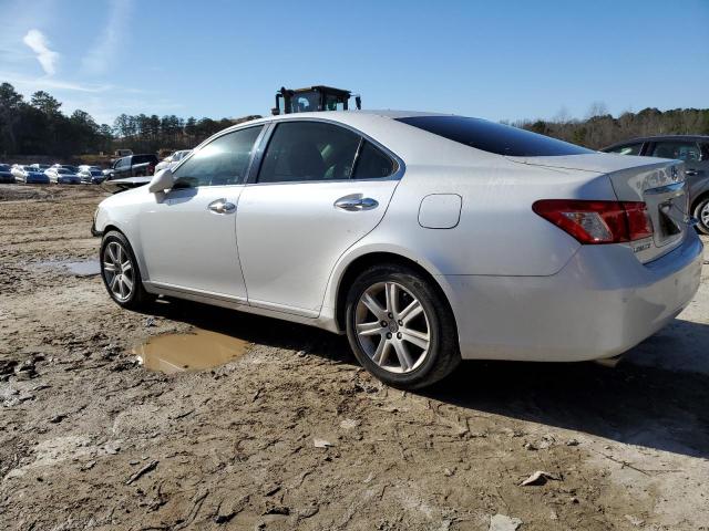 JTHBJ46G782246141 - 2008 LEXUS ES 350 WHITE photo 2