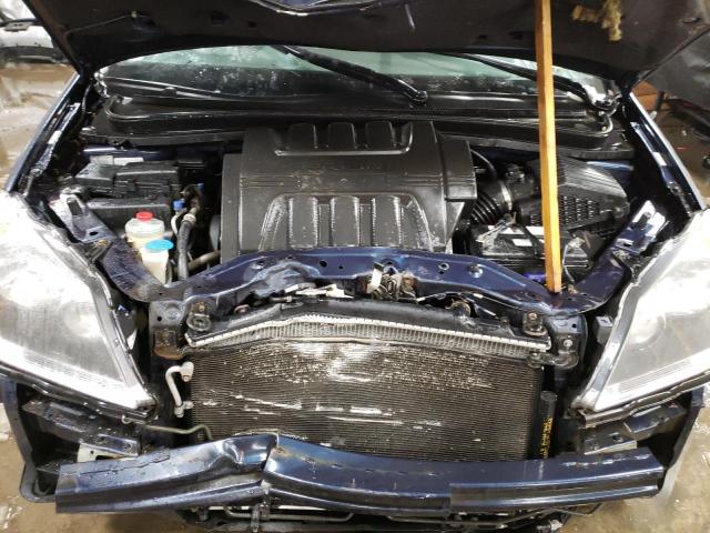 5FNRL3H64AB050217 - 2010 HONDA ODYSSEY EXL BLUE photo 11