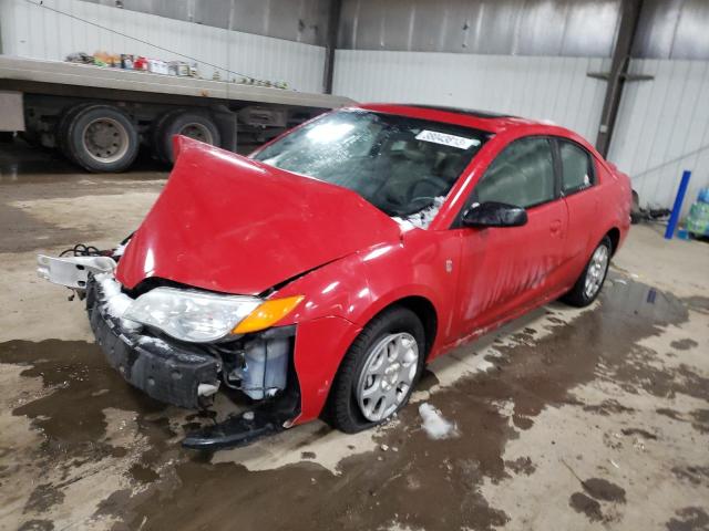 1G8AB12FX4Z226046 - 2004 SATURN ION LEVEL 3 RED photo 1