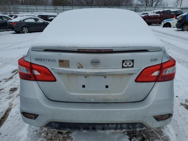 3N1AB7AP0HY275553 - 2017 NISSAN SENTRA S SILVER photo 6