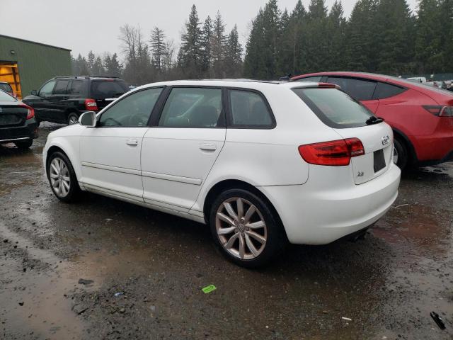 WAUHE78P19A011723 - 2009 AUDI A3 2.0T WHITE photo 2