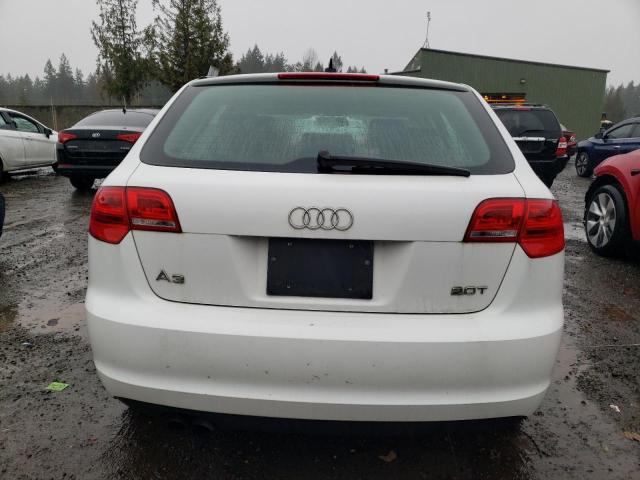 WAUHE78P19A011723 - 2009 AUDI A3 2.0T WHITE photo 6