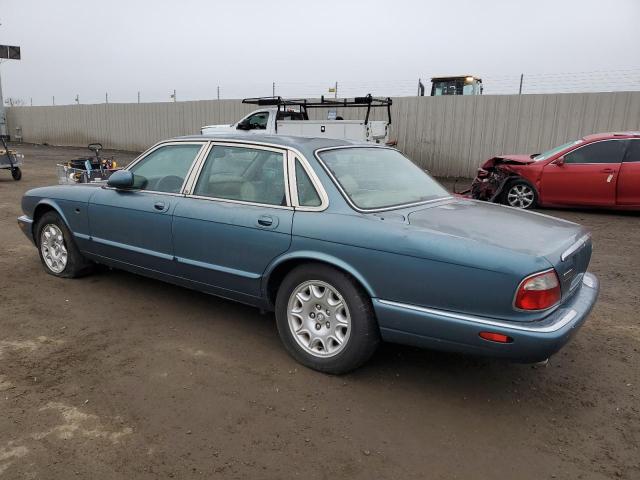 SAJDA14C1YLF15662 - 2000 JAGUAR XJ8 TURQUOISE photo 2