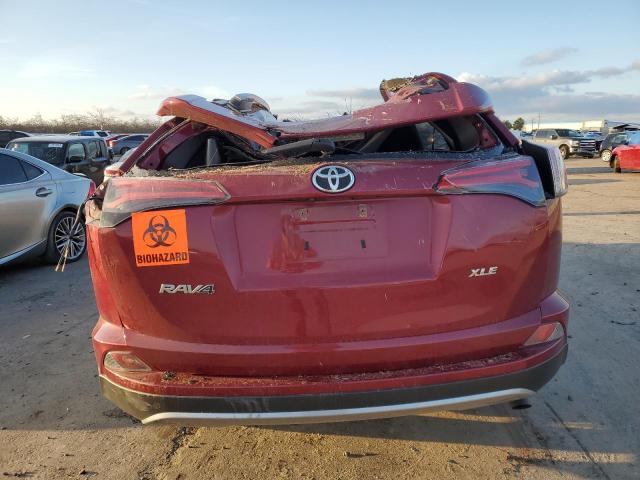 2T3WFREV6JW419629 - 2018 TOYOTA RAV4 ADVENTURE RED photo 6