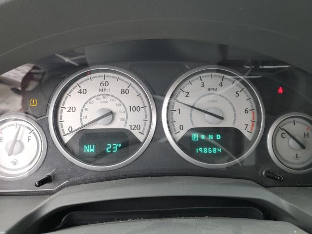 2A4RR5D12AR104326 - 2010 CHRYSLER TOWN & COU TOURING მუქწითელი ფოტო 9