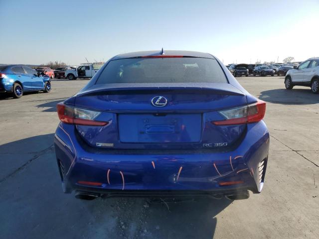 JTHHE5BC0F5007324 - 2015 LEXUS RC 350 BLUE photo 6