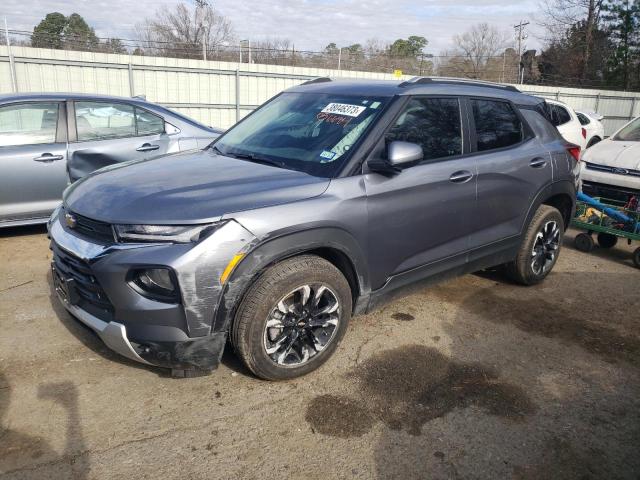 KL79MPSL9NB056684 - 2022 CHEVROLET TRAILBLAZE LT GRAY photo 1