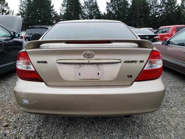 4T1BF30K82U019655 - 2002 TOYOTA CAMRY LE GOLD photo 6