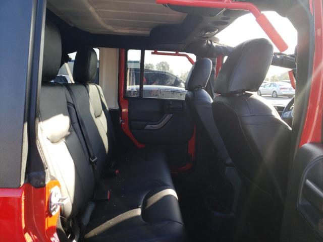 1C4HJWDG1JL919578 - 2018 JEEP WRANGLER U SPORT წითელი ფოტო 10