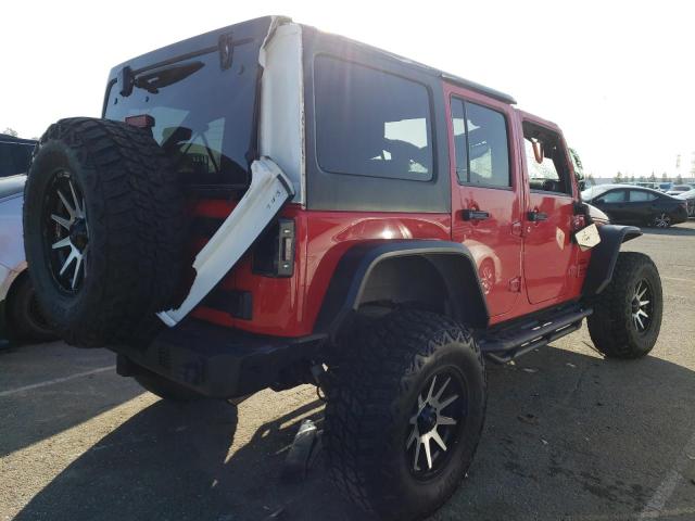 1C4HJWDG1JL919578 - 2018 JEEP WRANGLER U SPORT წითელი ფოტო 3