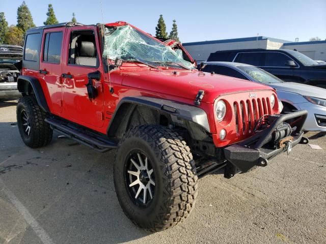 1C4HJWDG1JL919578 - 2018 JEEP WRANGLER U SPORT წითელი ფოტო 4