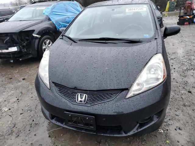 JHMGE88459C007705 - 2009 HONDA FIT SPORT BLACK photo 5