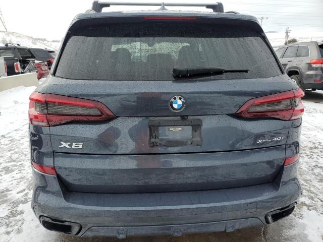 5UXCR6C01L9D09544 - 2020 BMW X5 XDRIVE40I BLUE photo 6