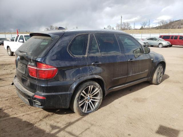 5UXZV8C58BL419793 - 2011 BMW X5 XDRIVE50I BLUE photo 3