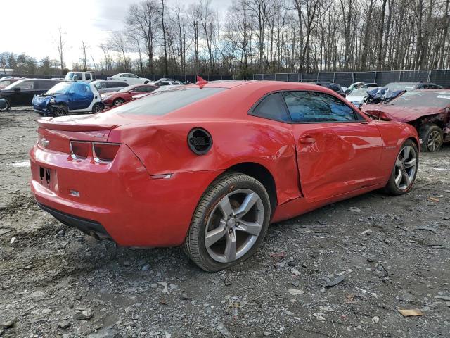 2G1FB1E34C9211136 - 2012 CHEVROLET CAMARO LT RED photo 3