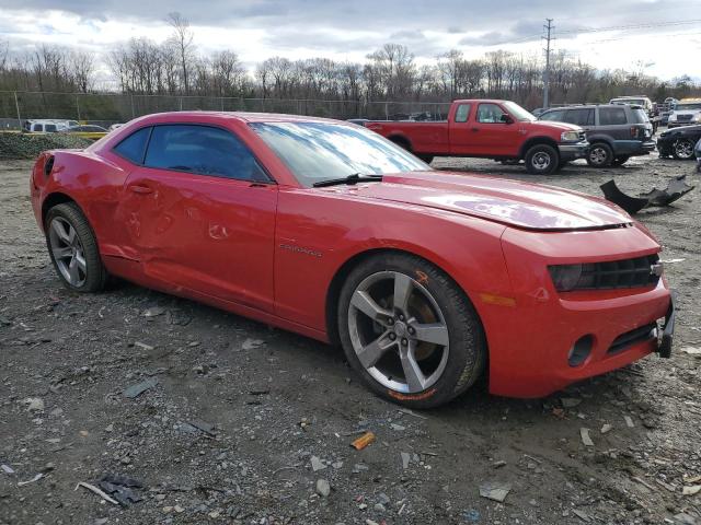 2G1FB1E34C9211136 - 2012 CHEVROLET CAMARO LT RED photo 4