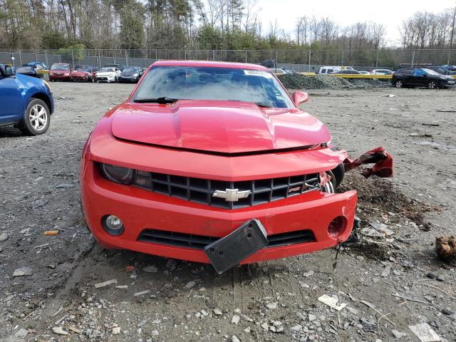 2G1FB1E34C9211136 - 2012 CHEVROLET CAMARO LT RED photo 5