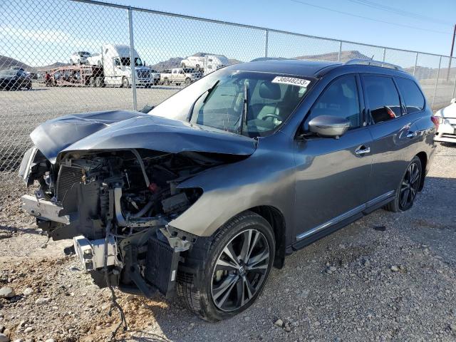 5N1DR2MN2JC660545 - 2018 NISSAN PATHFINDER S GRAY photo 1