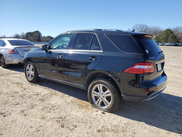 4JGDA5HB4EA430290 - 2014 MERCEDES-BENZ ML 350 4MATIC BLACK photo 2