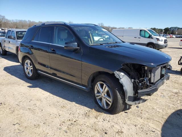 4JGDA5HB4EA430290 - 2014 MERCEDES-BENZ ML 350 4MATIC BLACK photo 4