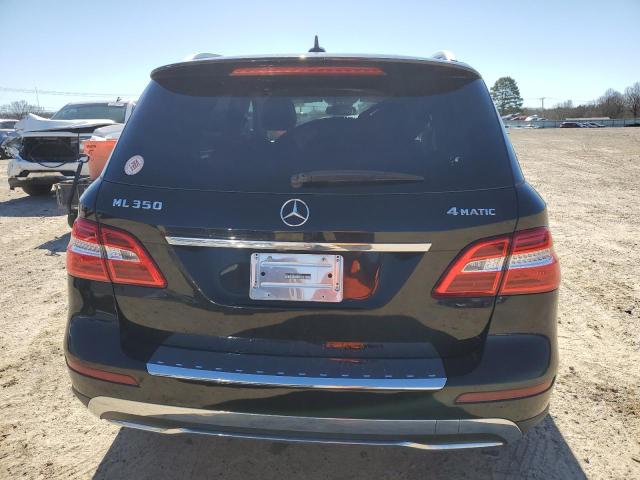 4JGDA5HB4EA430290 - 2014 MERCEDES-BENZ ML 350 4MATIC BLACK photo 6
