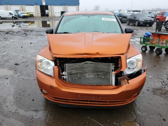 1B3CB3HA1BD204504 - 2011 DODGE CALIBER MAINSTREET ORANGE photo 5