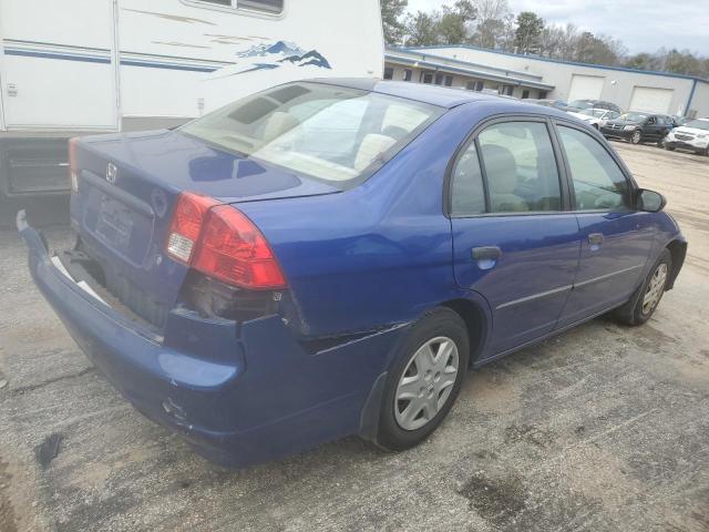 1HGES16385L005834 - 2005 HONDA CIVIC DX VP Mavi foto 3