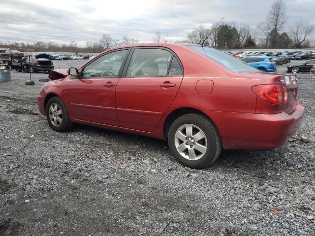 2T1BR30E35C368259 - 2005 TOYOTA COROLLA CE RED photo 2