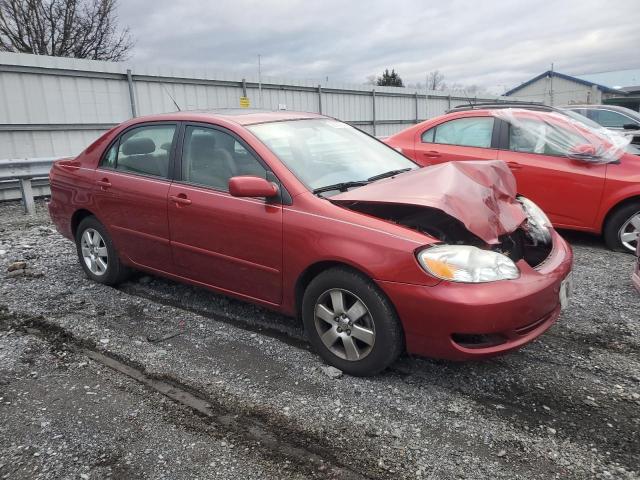 2T1BR30E35C368259 - 2005 TOYOTA COROLLA CE RED photo 4