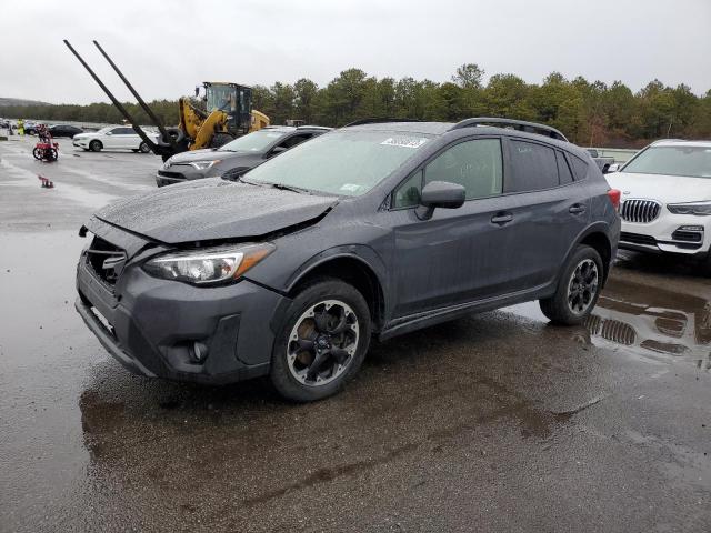 JF2GTACC4M9251382 - 2021 SUBARU CROSSTREK PREMIUM GRAY photo 1