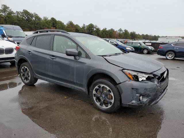 JF2GTACC4M9251382 - 2021 SUBARU CROSSTREK PREMIUM ნაცრისფერი ფოტო 4