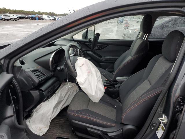 JF2GTACC4M9251382 - 2021 SUBARU CROSSTREK PREMIUM ნაცრისფერი ფოტო 7