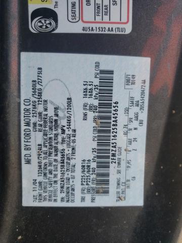 2FMZA51625BA45656 - 2005 FORD FREESTAR SE GRAY photo 13