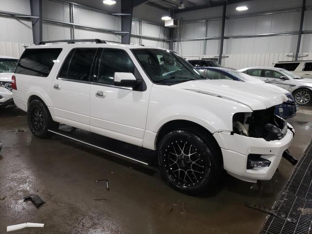 1FMJK2AT7FEF06953 - 2015 FORD EXPEDITION EL LIMITED WHITE photo 4