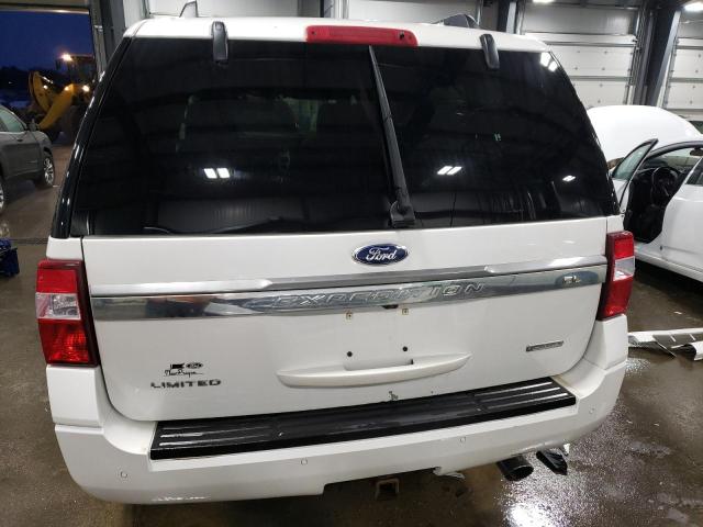 1FMJK2AT7FEF06953 - 2015 FORD EXPEDITION EL LIMITED WHITE photo 6