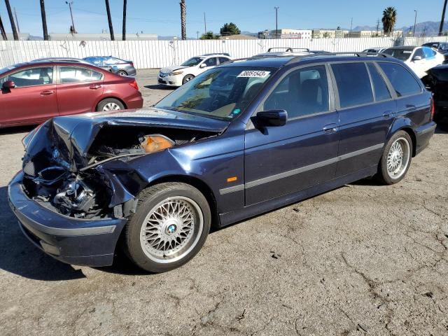 WBADP6342YBV65619 - 2000 BMW 528 IT AUTOMATIC BLUE photo 1