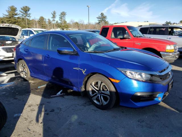 2HGFC2F52JH517962 - 2018 HONDA CIVIC LX BLUE photo 4