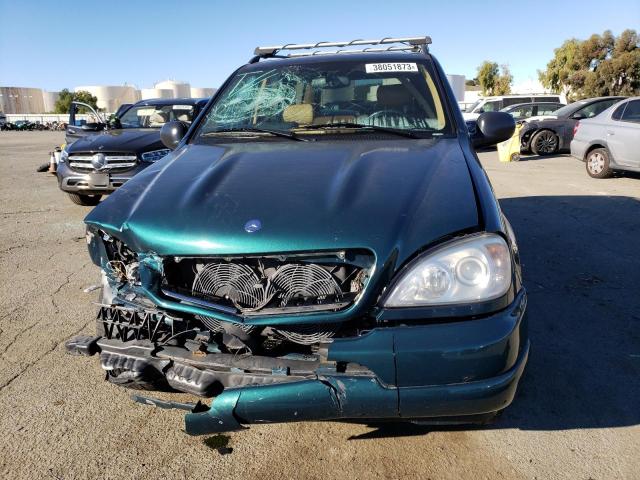 4JGAB54E6WA013870 - 1998 MERCEDES-BENZ ML 320 GREEN photo 5