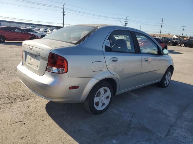 KL1TD52605B475134 - 2005 CHEVROLET AVEO BASE GRAY photo 3