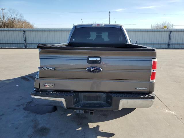 1FTEX1CM8DFE03135 - 2013 FORD F150 SUPER CAB GRAY photo 6