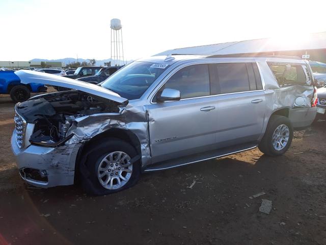 1GKS2GKC4JR295558 - 2018 GMC YUKON XL K1500 SLT SILVER photo 1