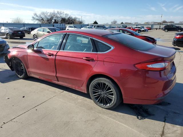 3FA6P0HR9DR330658 - 2013 FORD FUSION SE RED photo 2