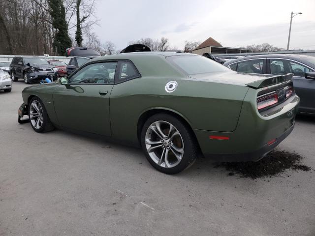 2C3CDZBT1LH201567 - 2020 DODGE CHALLENGER R/T GREEN photo 2