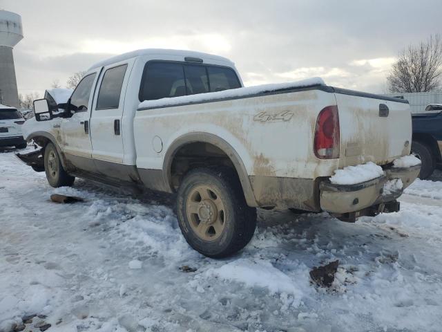 1FTWW31P37EB44774 - 2007 FORD F350 SRW SUPER DUTY WHITE photo 2