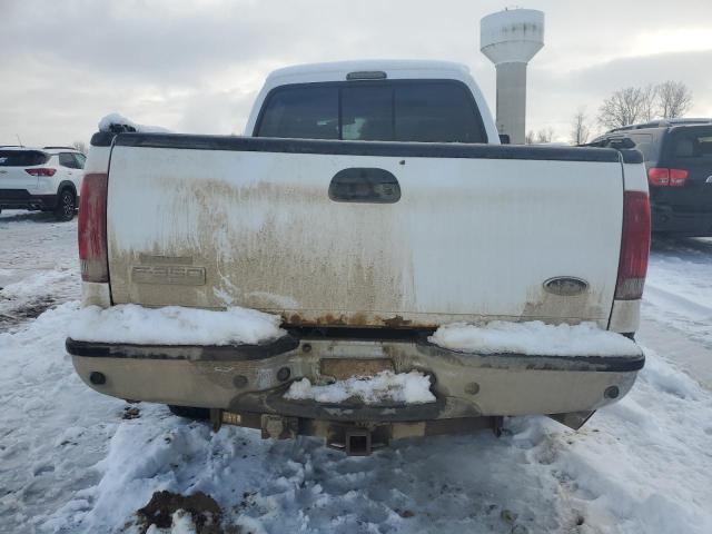 1FTWW31P37EB44774 - 2007 FORD F350 SRW SUPER DUTY WHITE photo 6